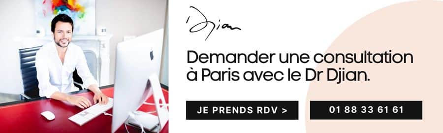 Bannière Prise de RDV Dr Djian Générale