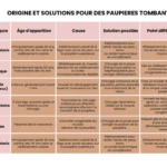 Causes et solutions pour des paupières tombantes