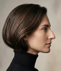 Female aquiline nose